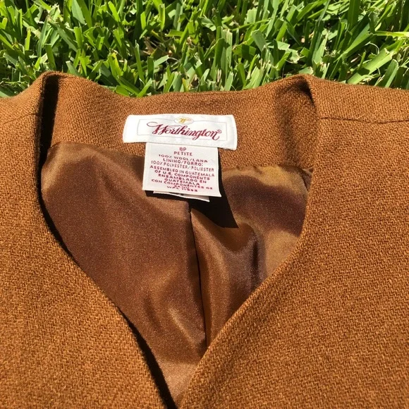 LIKE NEW Worthington jacket shoulder pads size 8P - Picture 3 of 4